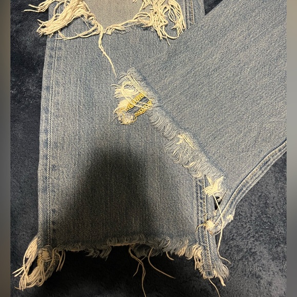 Free People - ‘Maggie Mid-Rise Straight’ Jean - Picture 3 of 5